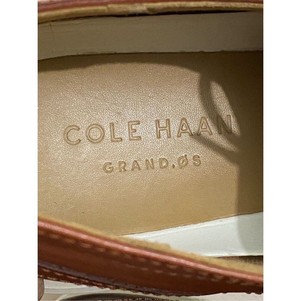 Cole Haan Men’s 9 Brown Leather Pinch Campus Penny Loafer Shoes Preppy Casual - Picture 3 of 6